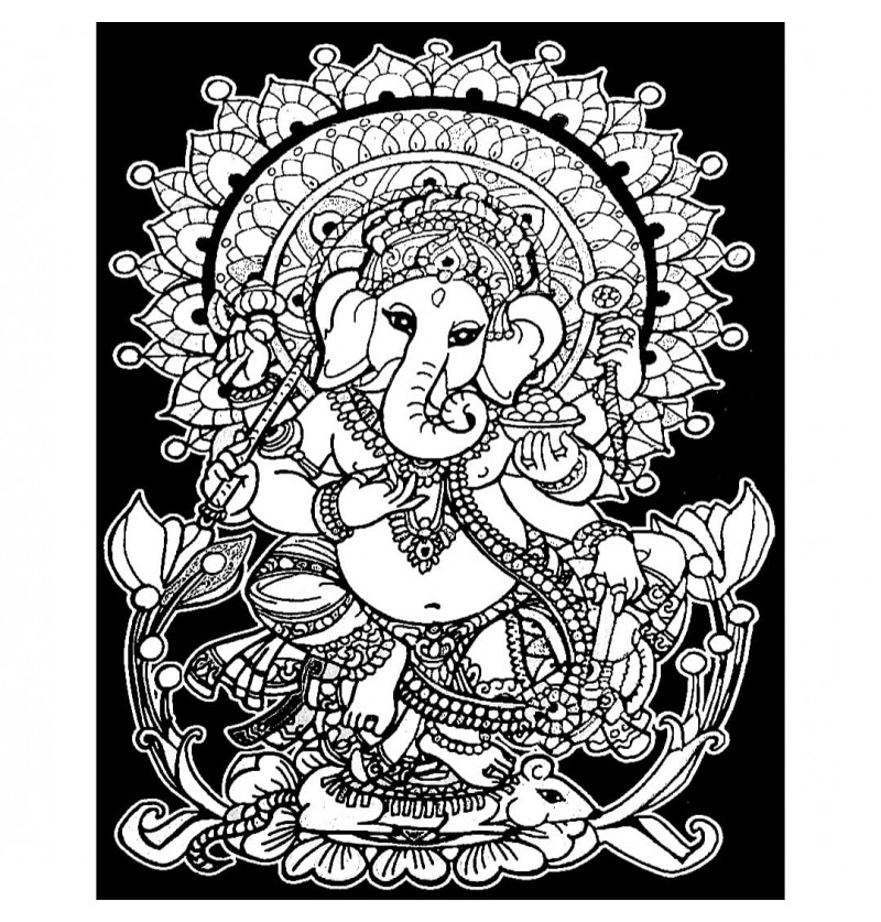 Cuadro Ganesha